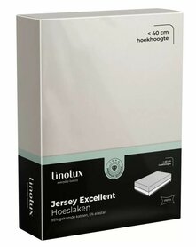 Linolux Jersey Excellent Hoeslaken Sand BLLNX33-140 | 31549
