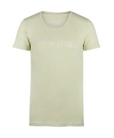 Charlie Choe Dames T-Shirt Light Green P55115-38 | 31533