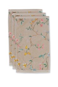 Pip Studio Badgoed Les Fleurs Khaki 26297