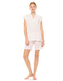 Pink Label Dames Shortama Soft Pink S1451 | 31590