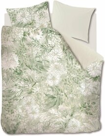 Rivièra Maison Dekbedovertrek  Lilium Grey Green 31168
