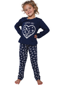 Rebelle Meisjes Pyjama Dark Blue 123252-646-1 | 32098