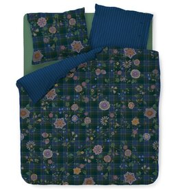 Pip Studio Dekbedovertrek Flores Felices Dark BLue 31912