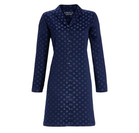Ringella Dames Satijnen Nachthemd Dark Blue 5512049-286 | 32152