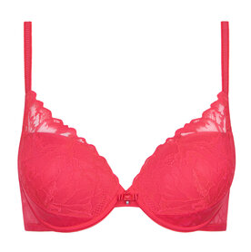 Lisca Push-Up BH Naty Flamingo Coral 20357-FC | 29633 t/m 29636
