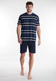 Götzburg Heren Shortama Blauw 452171-4065-652 | 31414