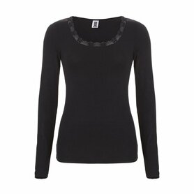 Ten Cate Women Thermo Lace Long Sleeve Black 60381 | 18221