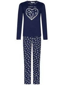 Rebelle Dames Pyjama Dark Blue 121252-646-1 | 32099