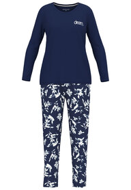 Tom Tailor Dames Pyjama Donkerblauw 60347-6085-635 | 32228