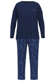 Tom Tailor Dames Pyjama Donkerblauw 60349-6085-635 | 32230