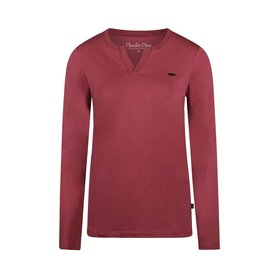 Charlie Choe Dames Shirt Cassis O57125-38 | 32296