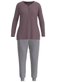 Tom Tailor Dames Pyjama Lila 60341-6061-725 | 32178