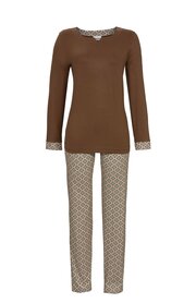 Ringella Dames Pyjama Kastanje 5511209-141 | 32280