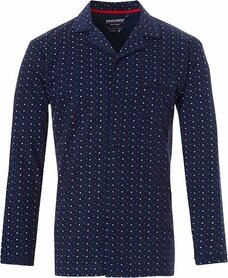 Pastunette Mix & Match Doorknoop Shirt Blauw 4399-624-6 | 20840
