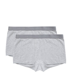 Ten Cate Girls Shorts 2-Pack Light Grey 31986 | 25314