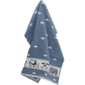 Bunzlau Castle Keukendoek Sheep Grey Blue 6293 | 30994