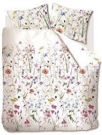 Ariadne At Home Dekbedovertrek Bloom White | 32550