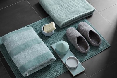 Beddinghouse Badgoed Sheer Stripe Green 21152