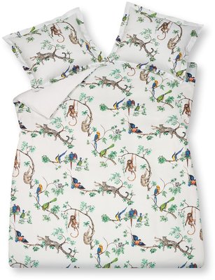 Vandyck Dekbedovertrek Forrest Love White 21269