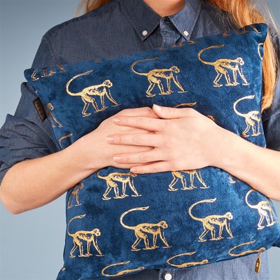 Kaat Sierkussen Monkey Blue 21394