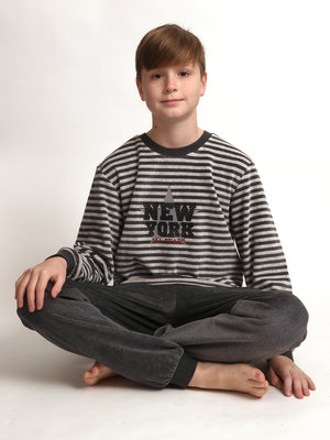 Outfitter Jongens Pyjama Grijs 351786 | 21328
