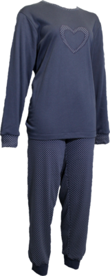 Lunatex Pyjama Donkerblauw 12-4133.00 | 21527