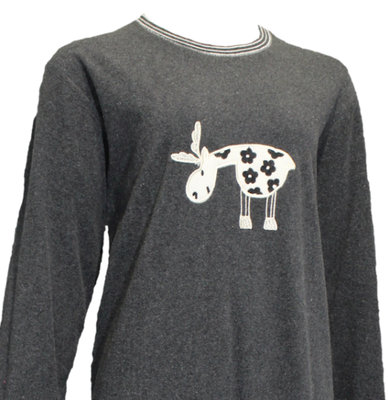 Lunatex Badstof Pyjama Grijs 12-4136.50 | 21526