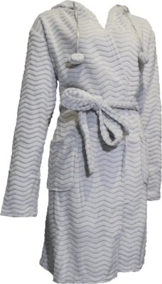 Cocodream Fleece Badjas Lichtgrijs 696731 | 21323