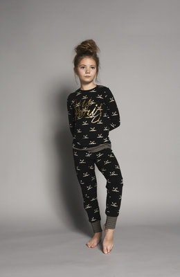 Charlie Choe Pyjama Lounge Set Oui-Familie 41B-33031C | 21484