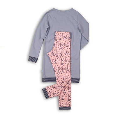 Charlie Choe Pyjama Long Pullover Set Paris Mon Cherie 41B-33017B | 21485
