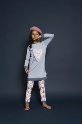 Charlie Choe Pyjama Long Pullover Set Paris Mon Cherie 41B-33017B | 21485