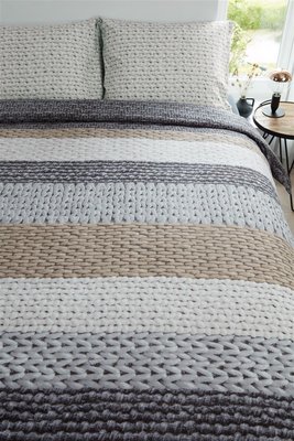 Beddinghouse Flanel Dekbedovertrek Valdemar Grey 21510