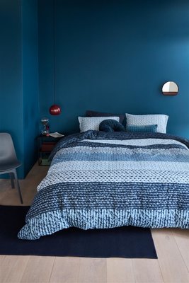 Beddinghouse Flanel Dekbedovertrek Valdemar Blue 21511