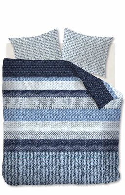 Beddinghouse Flanel Dekbedovertrek Valdemar Blue 21511