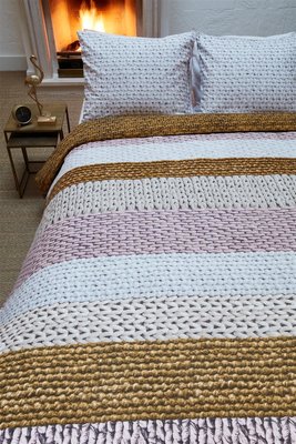 Beddinghouse Flanel Dekbedovertrek Valdemar Soft Pink 21512