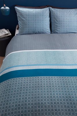 Beddinghouse Dekbedovertrek Birger Blue 21596
