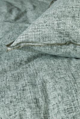 VT Wonen Dekbedovertrek Canvas Green 21515
