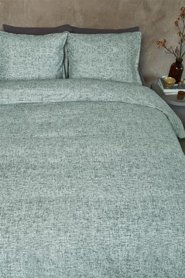 VT Wonen Dekbedovertrek Canvas Green 21515