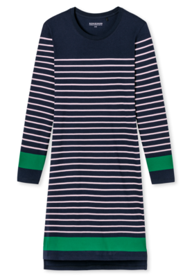 Schiesser Dames Nachthemd Nachtblauw 167695 | 21335