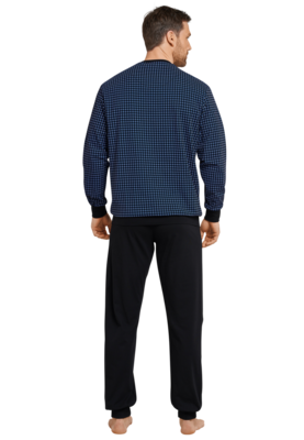 Schiesser Pyjama Royal Blue 168218 | 21627