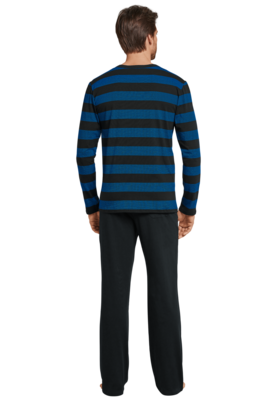Schiesser Pyjama Lengtemaat Royal Blue 159631 | 21622