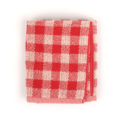Bunzlau Castle Keukendoek Check Red 3819 | 21605