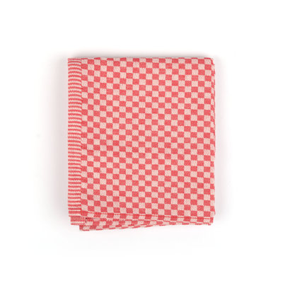 Bunzlau Castle Theedoek Small Check Red 3822 | 21609