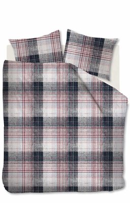 Beddinghouse Flanel Dekbedovertrek Filip Red 21634