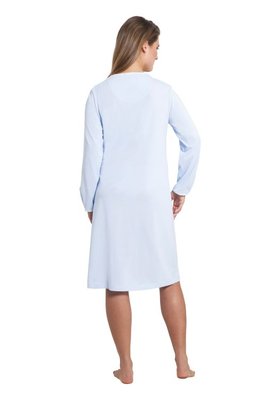 Hajo Klima Komfort Nachthemd Light Blue 45112 | 21629