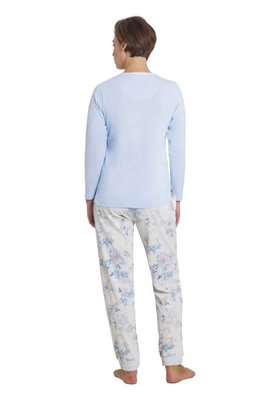 Hajo Klima Komfort Pyjama Light Blue 45114 | 21628
