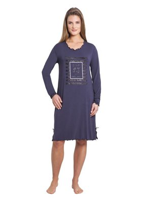 Hajo Nachthemd Grey 45175 | 21443