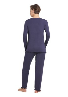 Hajo Pyjama Grey 45176 | 21442