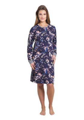 Hajo Nachthemd Marine 45143 | 21398