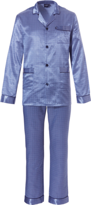 Robson Pyjama Satijn Blauw 27192-714-6 | 21185